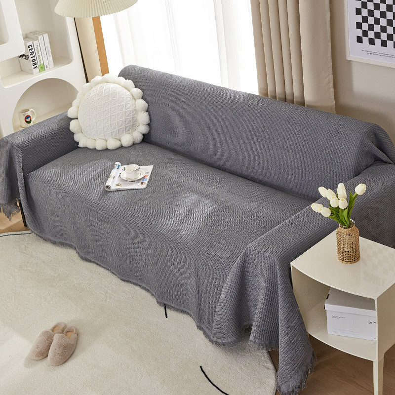 Anti-gato rasguño nórdico ins estilo sofá toalla antideslizante cuatro estaciones combinación universal sofá cubierta de tela cubierta de sofá Manta