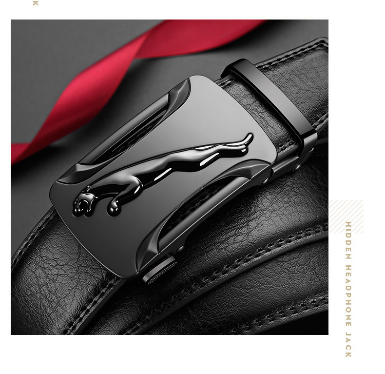 Paul allungato fat man large 170 extra lungo da uomo in vera pelle con fibbia automatica pantaloni da lavoro alla moda di alta qualità_voghion.com