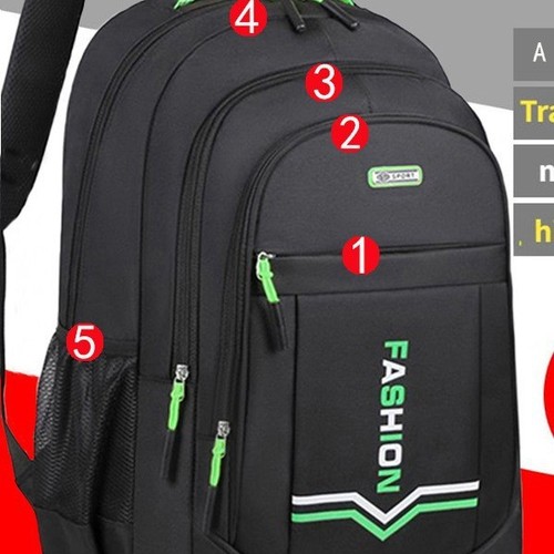Backpack for Boys and Girls, Middle School and High School Students, Large Capacity Dual Shoulder Bag, Trendy for Girls and University Students, Elementary School Students, Korean Style Casual Travel Backpack