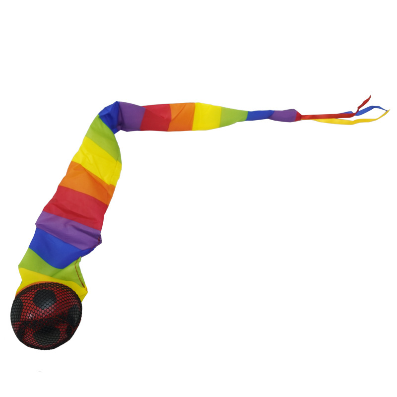 Meteor bola bolsa de arena jardín de infantes equipos de entrenamiento sensorial cinta de color con resistencia al viento softball equipos deportivos para niños lanzando bola