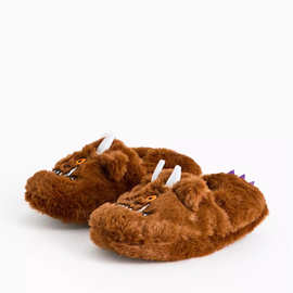 跨境新品Gruffalo Slippers咕噜牛潮鞋防滑秋冬家居保暖棉拖鞋子