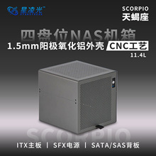 ��Ы��4��λNAS����������SFX��Դitx���pcie��ţȺ�ʹ洢������