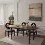 北欧实木家用小户型饭桌