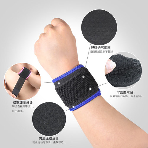 Wrist Support Wrap for Injury Prevention, Compression Aid Strap for Basketball, Badminton, Tennis, Fitness, Weightlifting, Wrist Guard