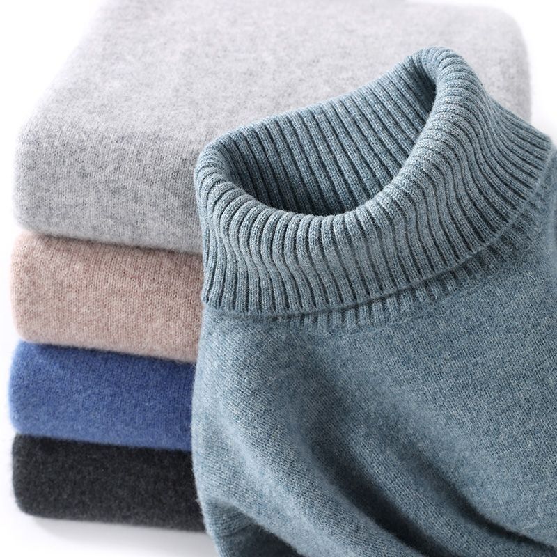 2026 New Fashion Versatile Knitted Sweater Autumn and Winter Thick Loose High-End Base Sweater Men's Knitwear 2026 New Fashion Versatile Knitted Sweater Autumn and Winter Thick Loose High-End Base Sweater Men's Knitwear