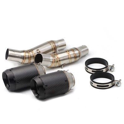 The middle section of Motorcycle exhaust pipe - b-2010-2021