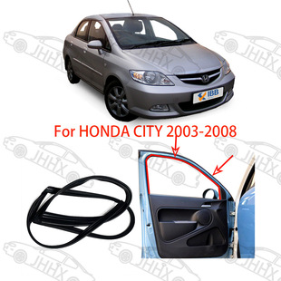 City 2003-2008 Window Glass Clay Trough Strip Glass Seal Strip Glass Guide Rail Strip