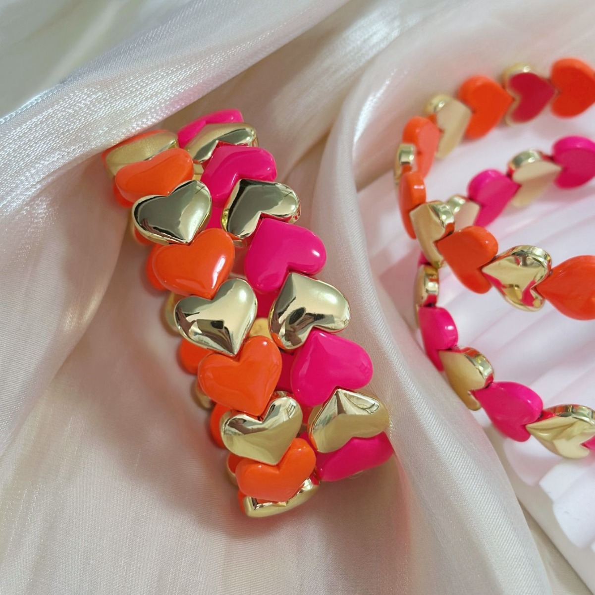 Anniversary Occasion Copper Plating Heart Shape Bracelets Bangle