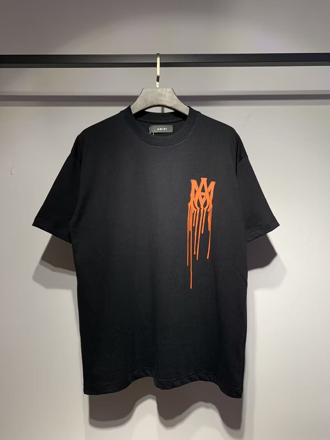 Verano nueva camiseta de manga corta impresa de letras suelta marca de moda hombre camiseta casual de media manga mujer