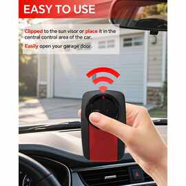 2个 颜色：图片色 材质：塑料 375UT 380UT 通用车库门开启器遥控