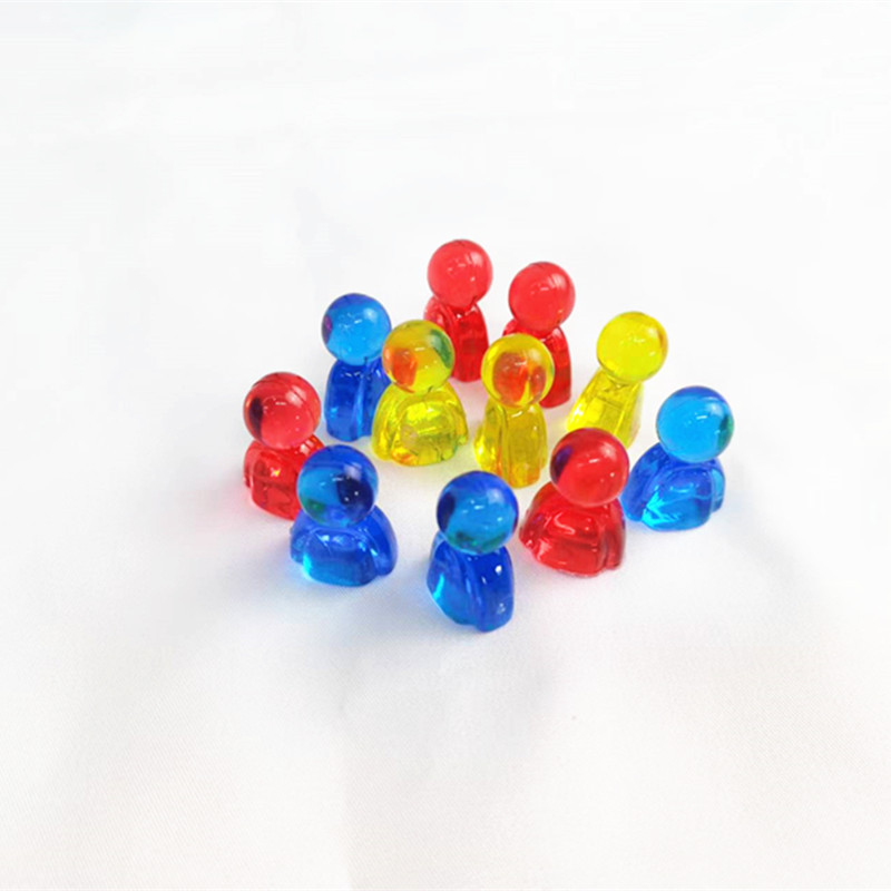 Direct Sales from the Manufacturer: Transparent/Solid Color Board Game Accessories, Snowman Game Pieces, Universal Resource Markers for Carcassonne Farm Board Games