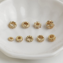 14K����ɫ�ʯ���܇݆���X݆�ʹ����朴������diy�Ʒ���