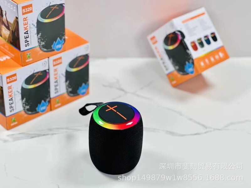 新型BOOMS320無線bluetoothスピーカーミニサブウーファー家庭用屋外ポータブルカード音響メーカー|undefined