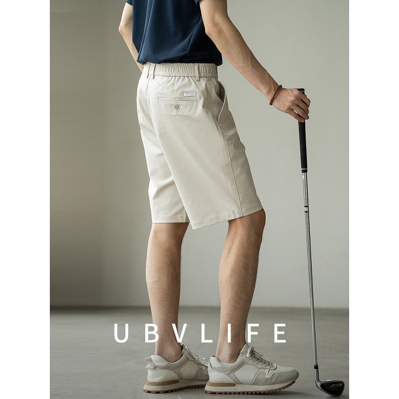 Lyocell Tencel Cotton Zero-Feel Smooth Straight-Leg Five-Point Pants Men's 2025 Summer New Cool Work Clothing Casual Shorts