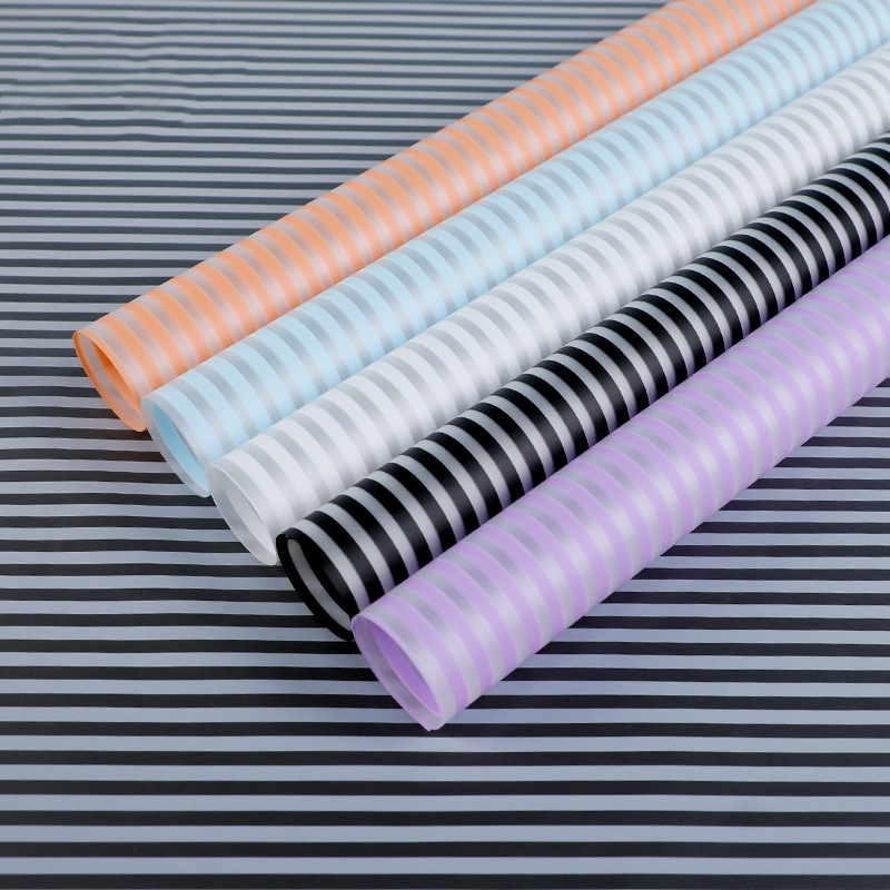 Fabricantes de fiestas de flores al por mayor superficie de niebla semitransparente papel de embalaje de flores nuevas flores floristas paquetes de papel de envoltura