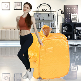In-Stock Amazon Cross-Border Popular Double Sauna Bath Box Steam Box Sauna Room Full-Body Sweat Detoxification
