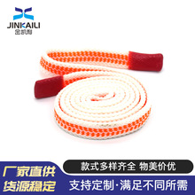 涤纶硅胶绳花式帽绳裹胶绳运动鞋抽绳浸胶头扁绳鱼骨纹扁绳服装用