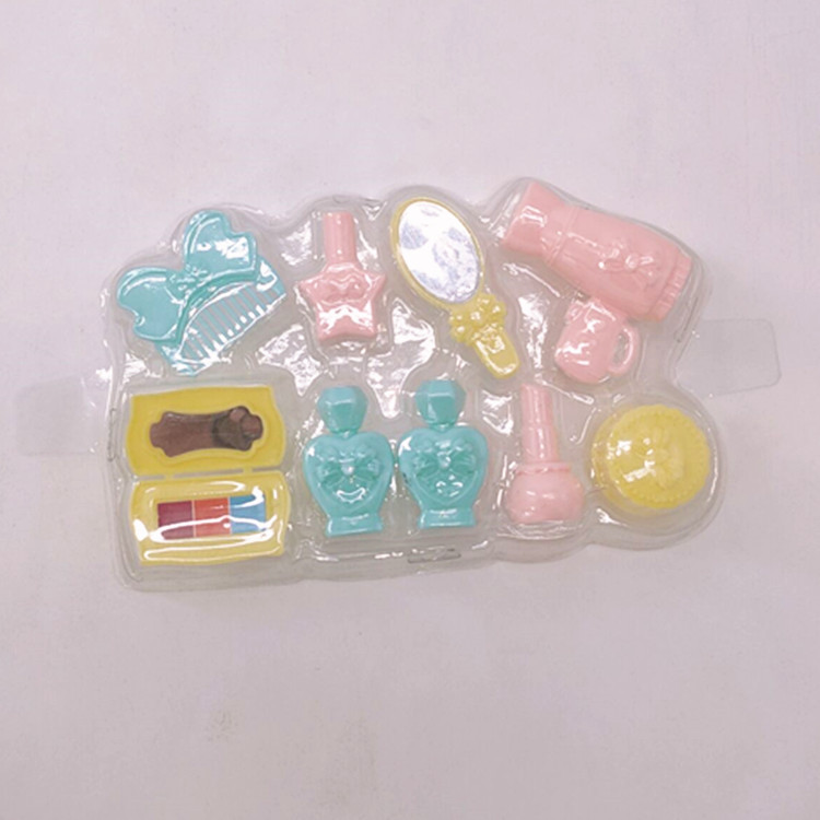 Barbie doll toy accessories mini makeup mirror supplies 18-piece set about 27.8g