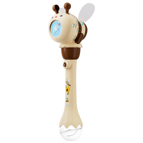 Wholesale of the hand-held lighted bubble rod for children, electric automatic bubble machine for internet celebrity bees 