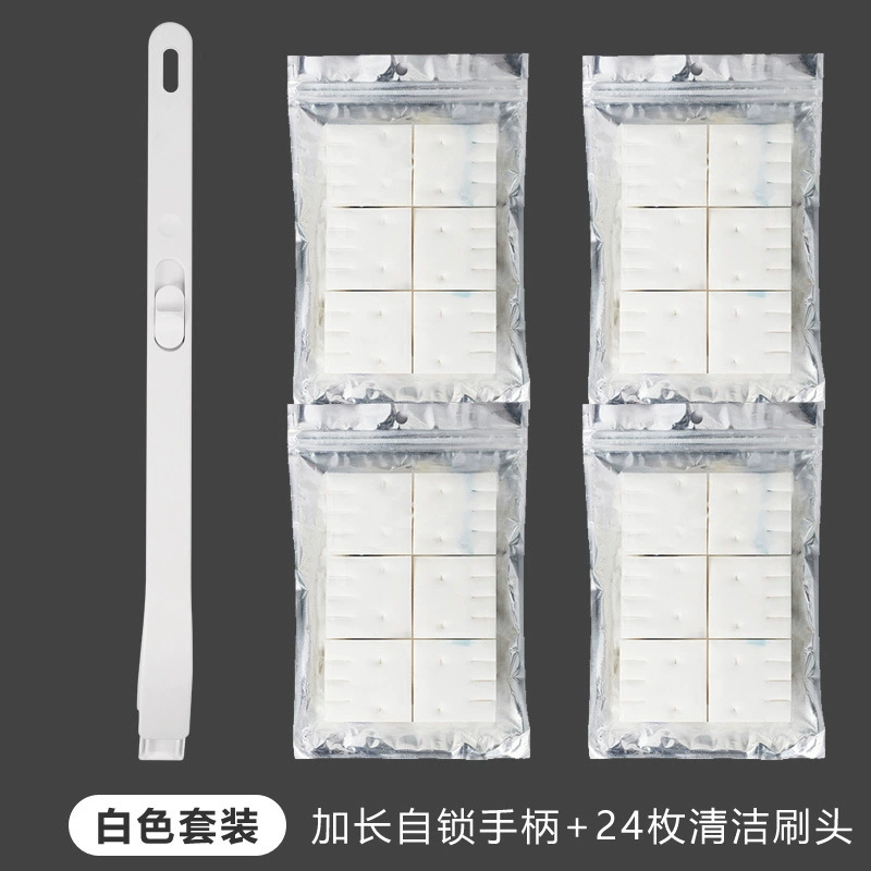 Disposable toilet, brush, changeable set