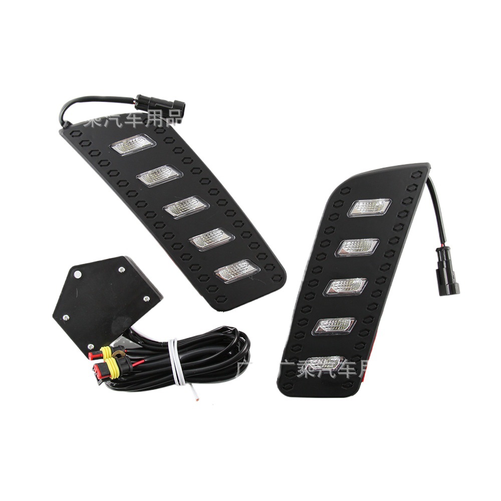 Aplicable a la luz diurna RANGER Luz antiniebla LED RANGER 2012-2014 Luz de circulación diurna modificada de red media