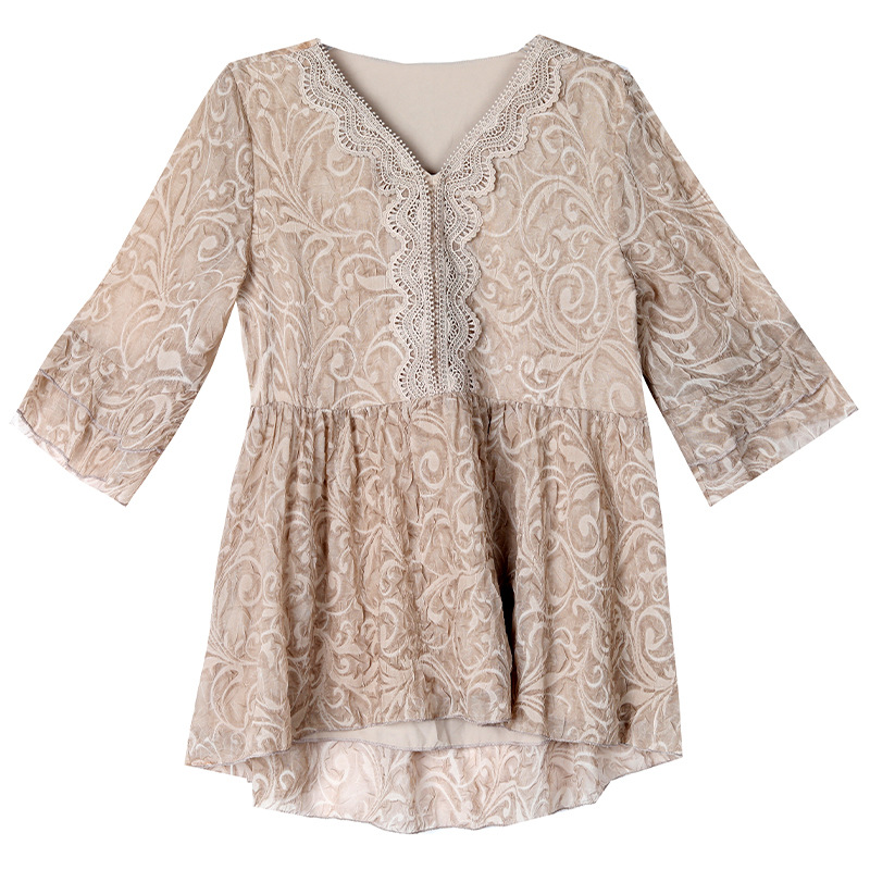  夏  M-4XL 大きいサイズ トップス