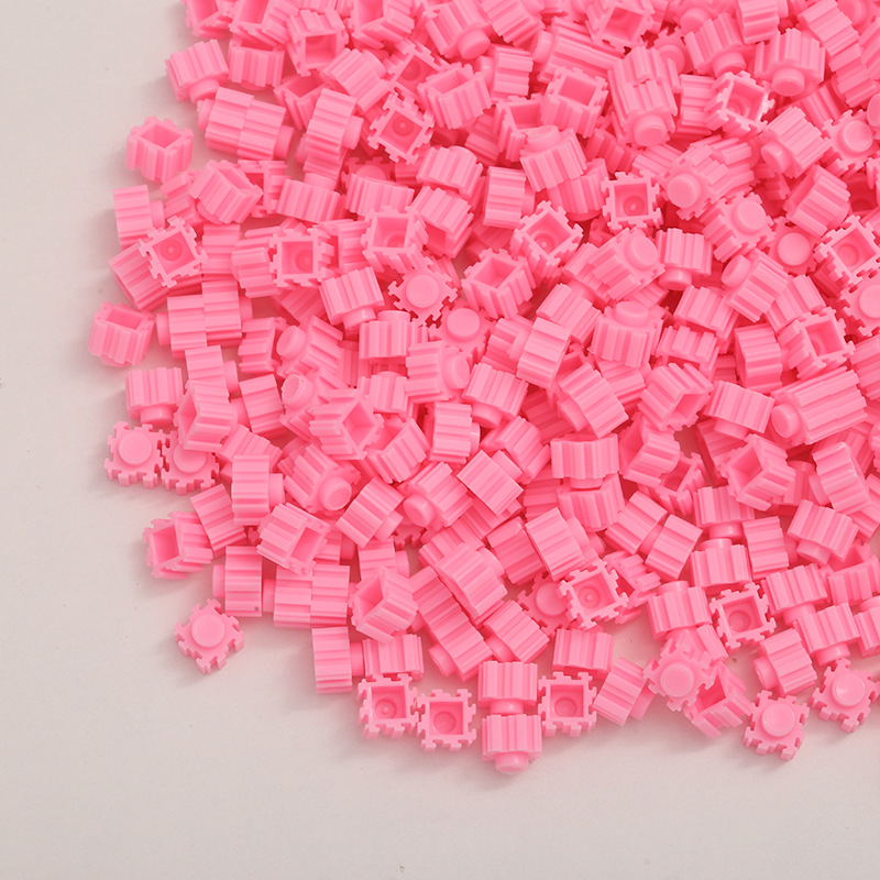 Lego Uyumlu Küçük Parçacık 8mm Çocuk Dökme Bloklar Serbest Montaj Piksel Resim Aksesuarları Toptan