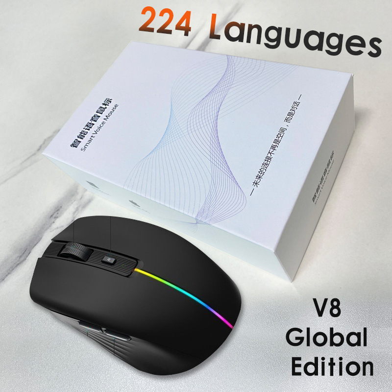 Pintura creativa AI transfronteriza 224 idiomas traducción transfronteriza AI Bluetooth voz inteligente inalámbrica mouse texto