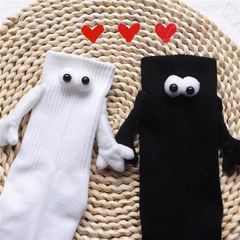 夏のネットの赤いタイプは個性の立体の靴下のカップルの靴下をいじって靴下の女性をつないで音を震わせます。