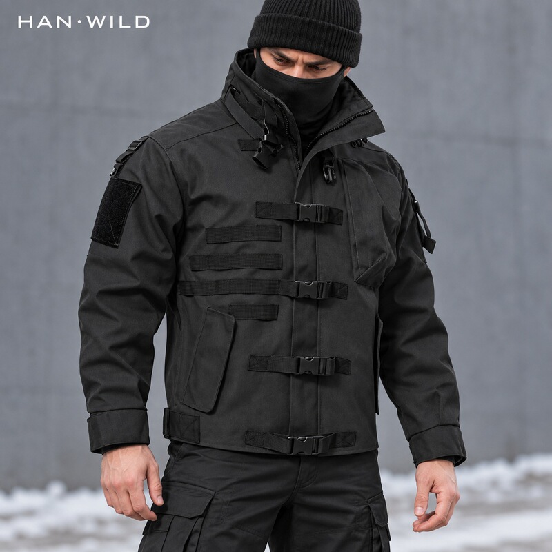 Han Ye Mark 1St Generation Spring and Autumn Tactical Jacket Men's Outdoor Waterproof Windproof Scratch-Resistant Wear-Resistant Water-Repellent Jacket