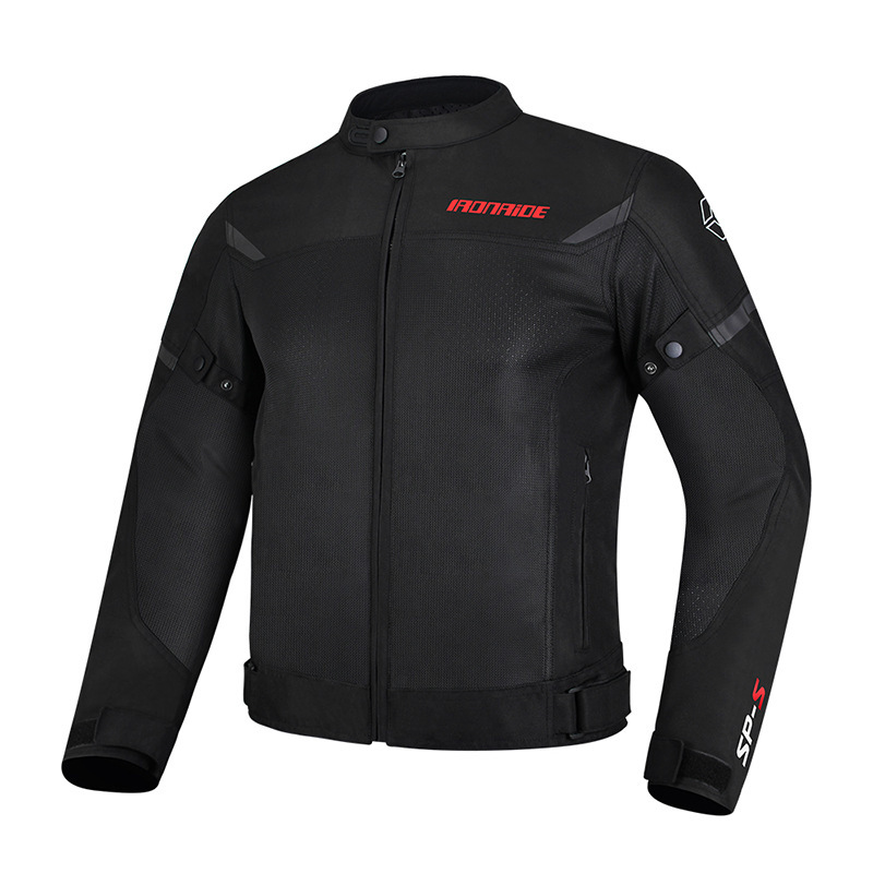 Ropa de ciclismo transpirable de verano, traje de carreras de manga larga de malla todoterreno de motocicleta, traje de tracción superior de motocicleta impermeable