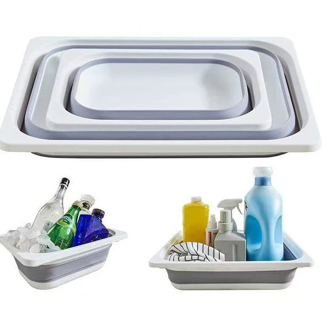 (Cross-border trading), handheld washbasin for students, plastic big square storage system, increased thickness
