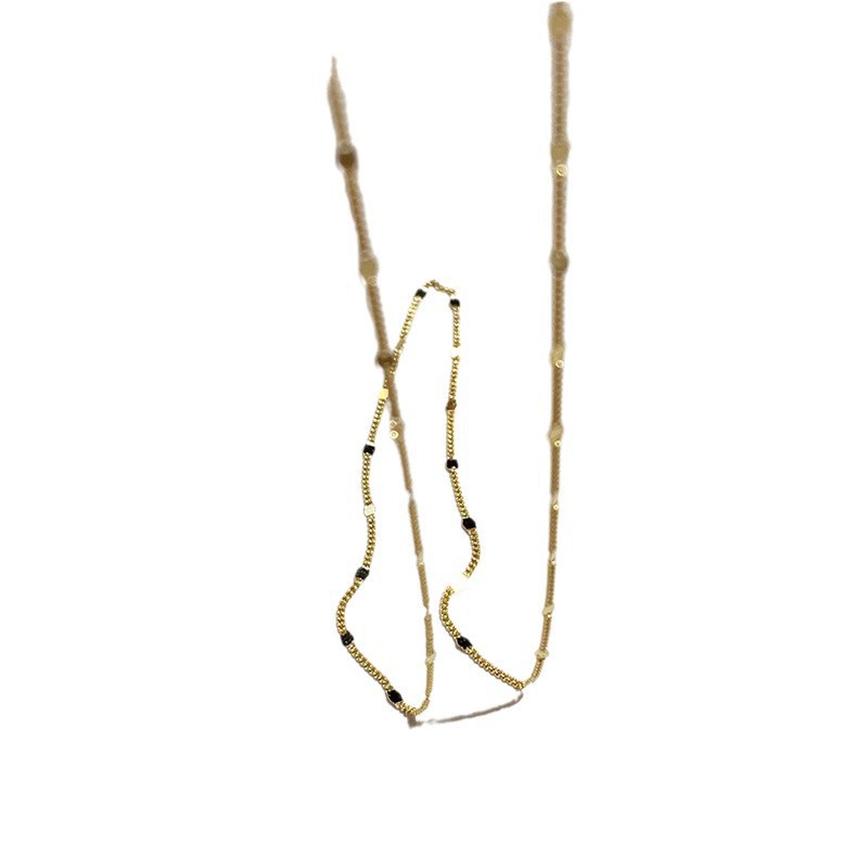 Elegant Plain Chain Necklace For Beach Vacation Jewelry Accessory_voghion.com