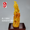 Imitation of Shoushan Stone Carving Tian Yellow Stone Fairy Crane Women's Feng Shui Pass and Passing Jade Watching Stone Stone