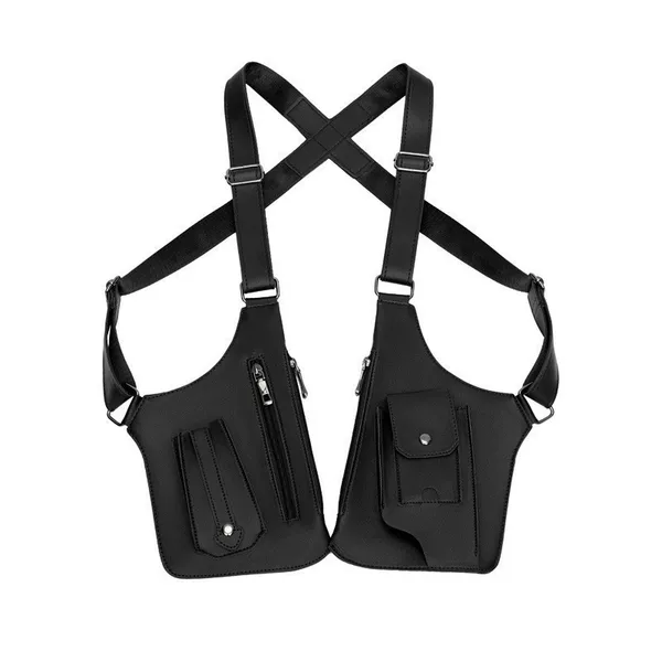 Vest Bag Tactical Chest Bag 2026 New Cross-Border Model Men's Retro Backpack Underarm Bag Multifunctional Shoulder Bag Sports