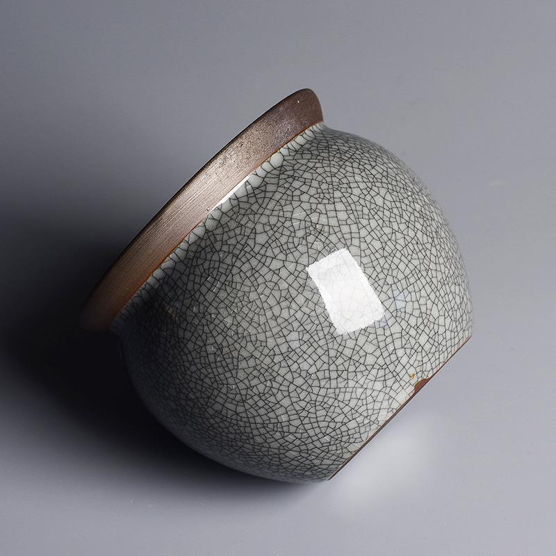 Fiore succulento in ceramica di argilla viola con smalto craquelé, creativo vaso per piante verdi per uso domestico, piccolo vaso in terracotta per_voghion.com