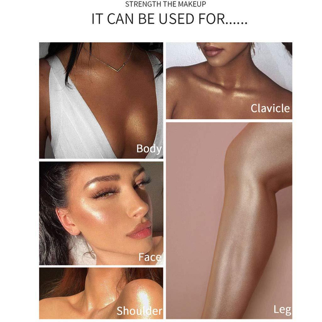 翠黛工厂定制身体高光液修容提亮全身滋润不油腻OEM加工