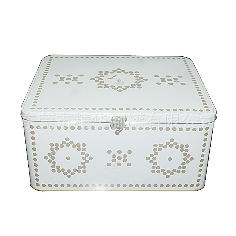 礼品包装大箱包 马口铁包装大箱盒子 长方形礼品铁包装盒 金属罐