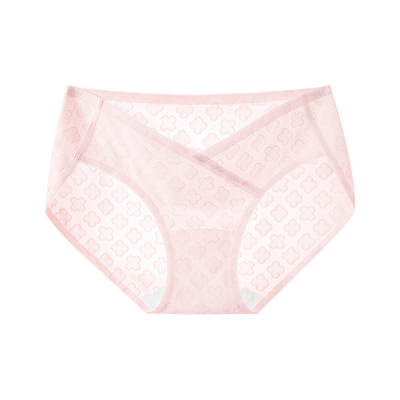 Ropa interior de maternidad estilo fino de verano embarazo temprano, medio y tardío entrepierna de algodón puro especial entrepierna antibacteriana seda de hielo ropa interior de maternidad sin costuras