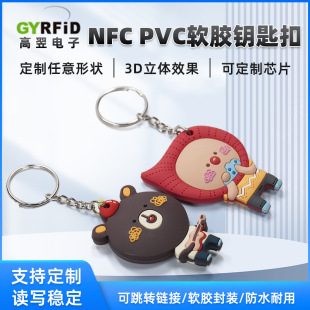 PVCܛ�zNFC耳׿� 3D���wЧ������耳׿� �ɶ��������Π��T��ID��