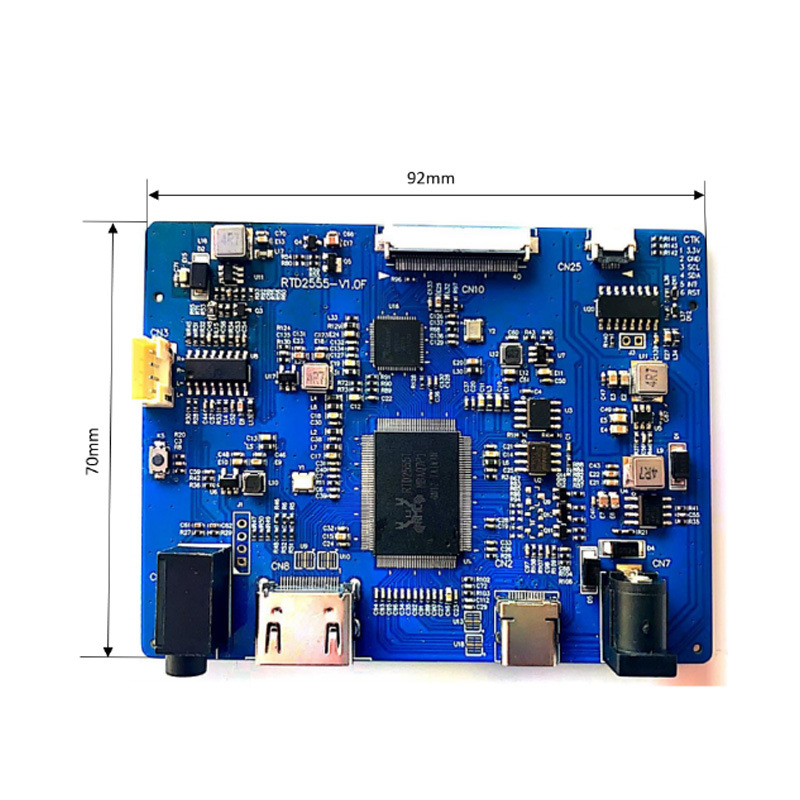 40pinmipi接口液晶屏一线通显示驱动板支持电容触摸支持音频接口