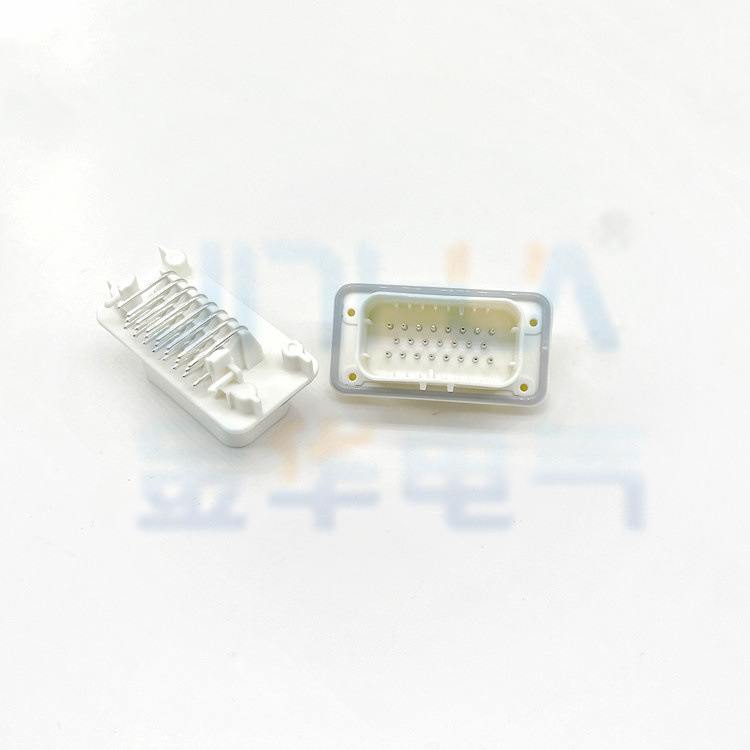 776267-2 卧式PCB板到线接插件 14P防水连接器国产工厂直供