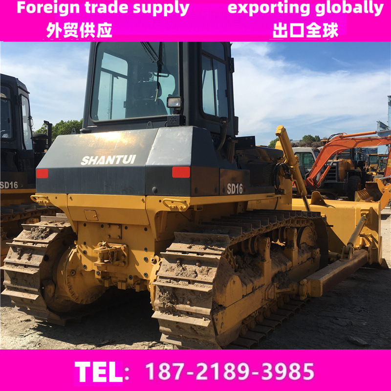 直销海外二手SHANTUI山推160推土机 山推SD16二手推土机