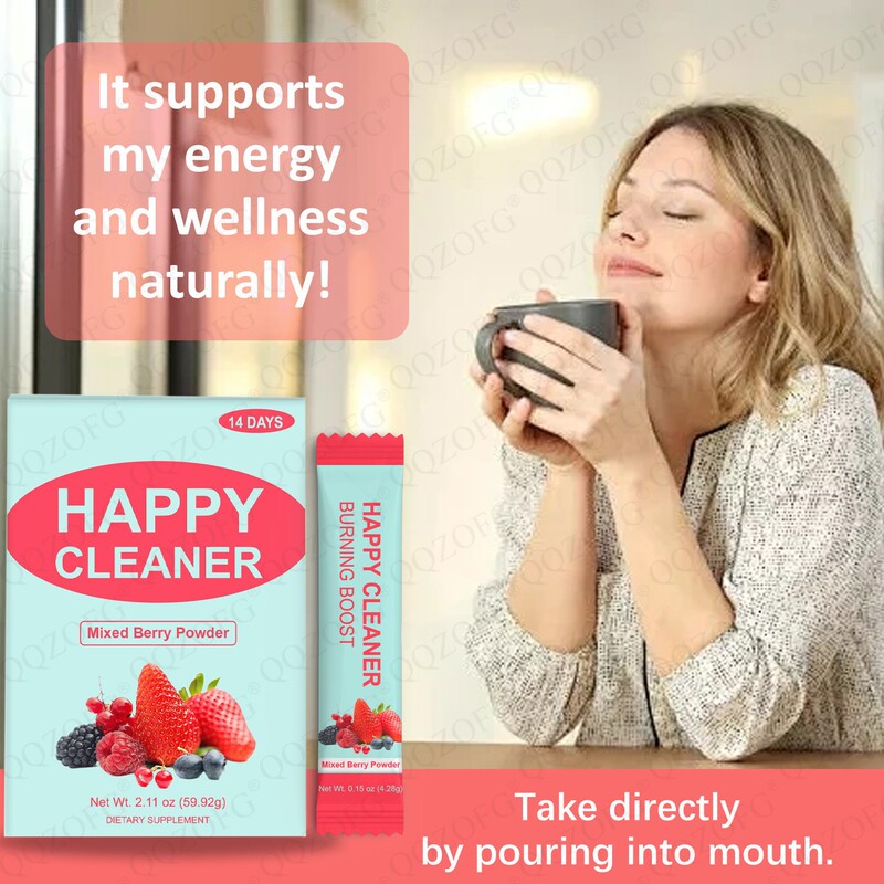 系现货热卖快乐果味电解质饮料混合粉HAPPY CLEANER厂家|undefined