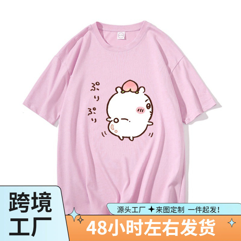 Camiseta de Chikawa para hombre, camisa con estampado gráf