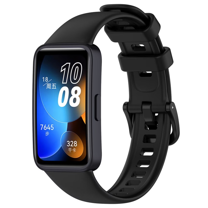 Huawei Band 8/9/10 用シリコン製スマートバンド交換用リストバンド|undefined