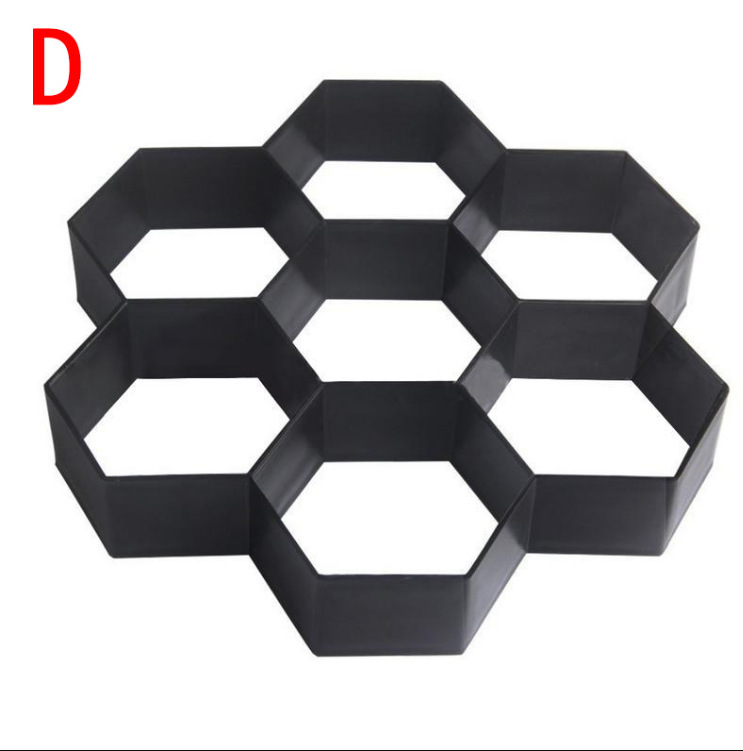 Venta caliente transfronteriza herramienta de modelado de piso de cemento baldosas de pavimentación de bricolaje molde de pavimento molde ventas directas de la fábrica