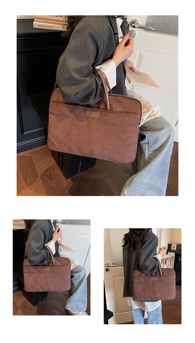 Borsa business donna per pc portatile borsa a mano impermeabile_voghion.com