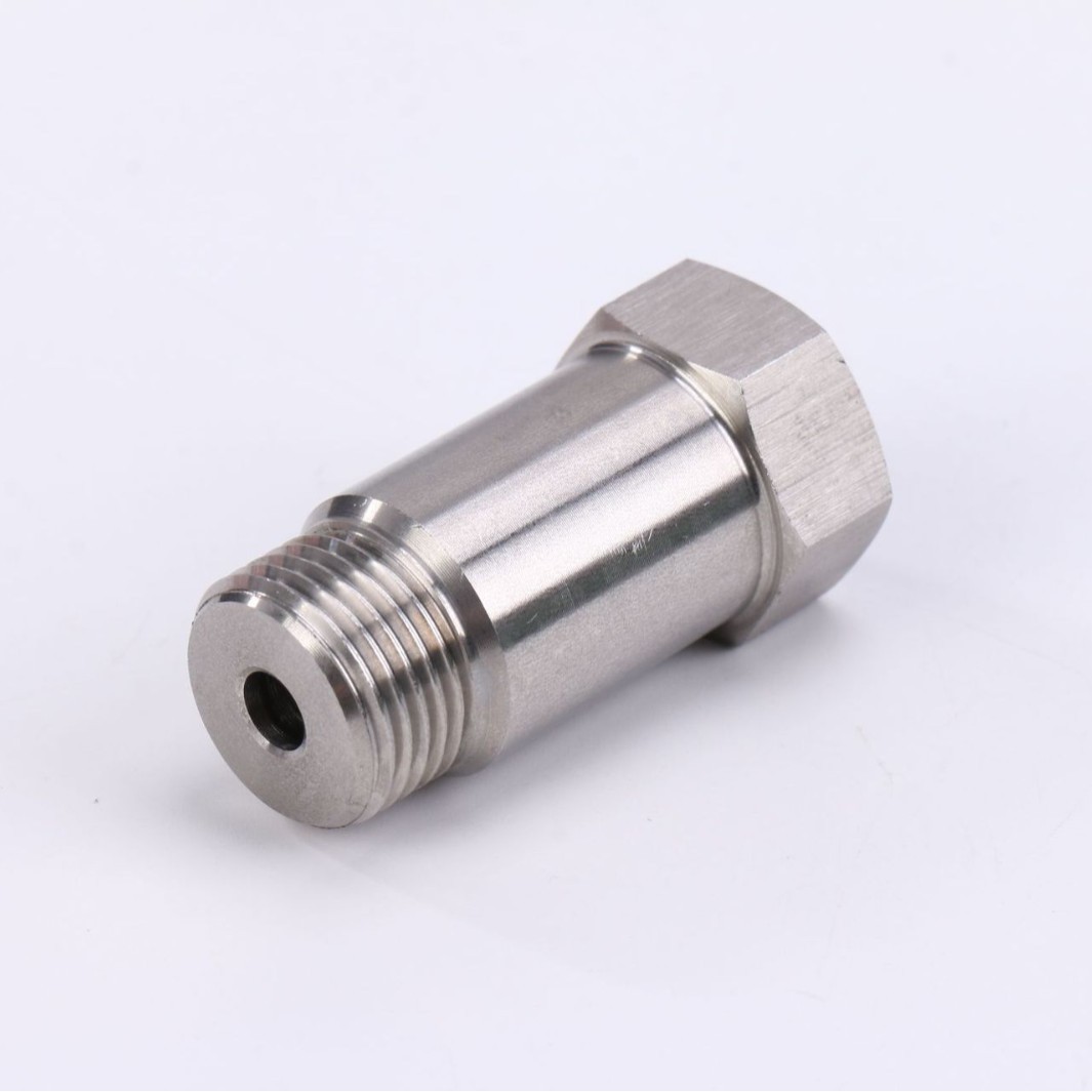 Cross-Border Automotive Oxygen Sensor Universal Stainless Steel Expander Spark Plug 45mm Automotive Adapter Extension Adapter