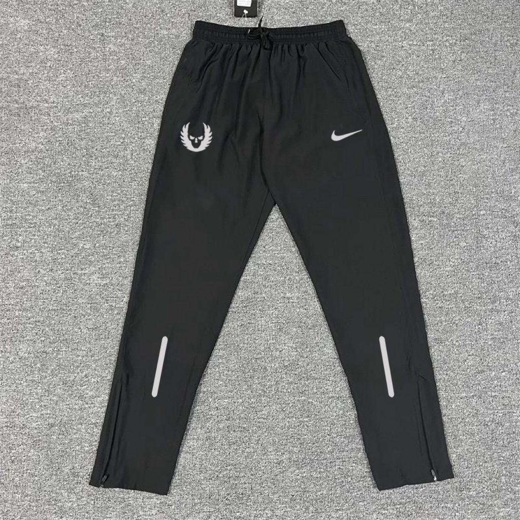 Pantalones de entrenamiento de velocidad deportiva, hombres y mujeres, pista y campo, carrera de maratón, prueba física, pantalones de entrenamiento con cremallera laterales, pantalones deportivos sueltos